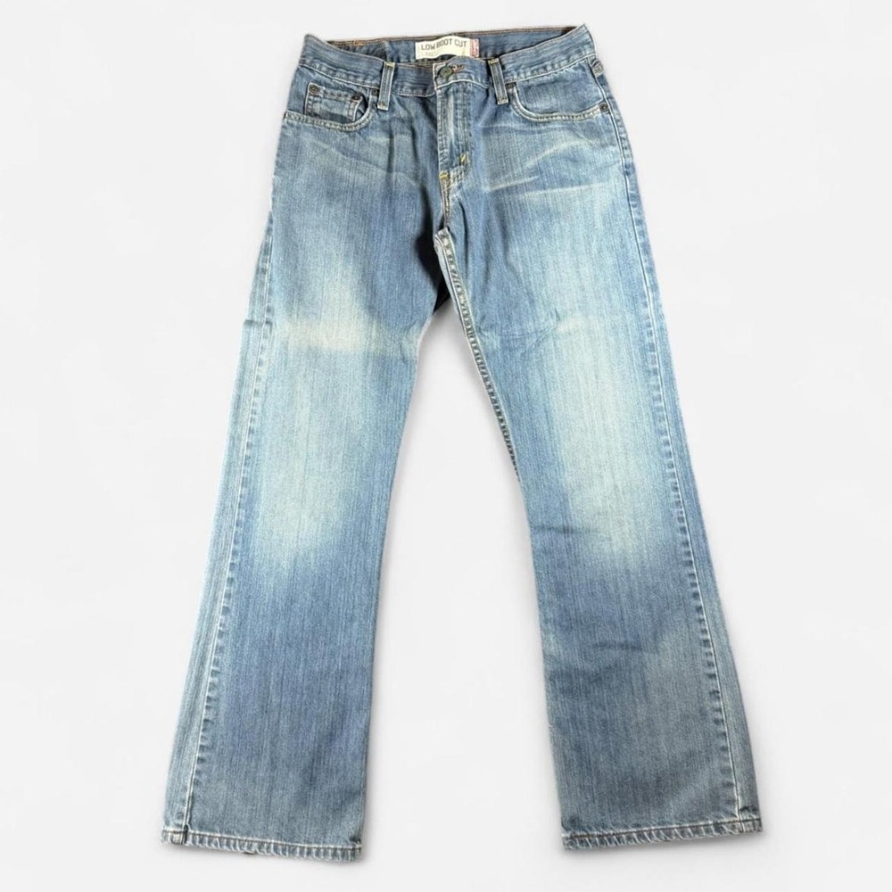 Y2K Levi 527 Low Bootcut Medium Wash Jeans Mens Size 30x30 Western